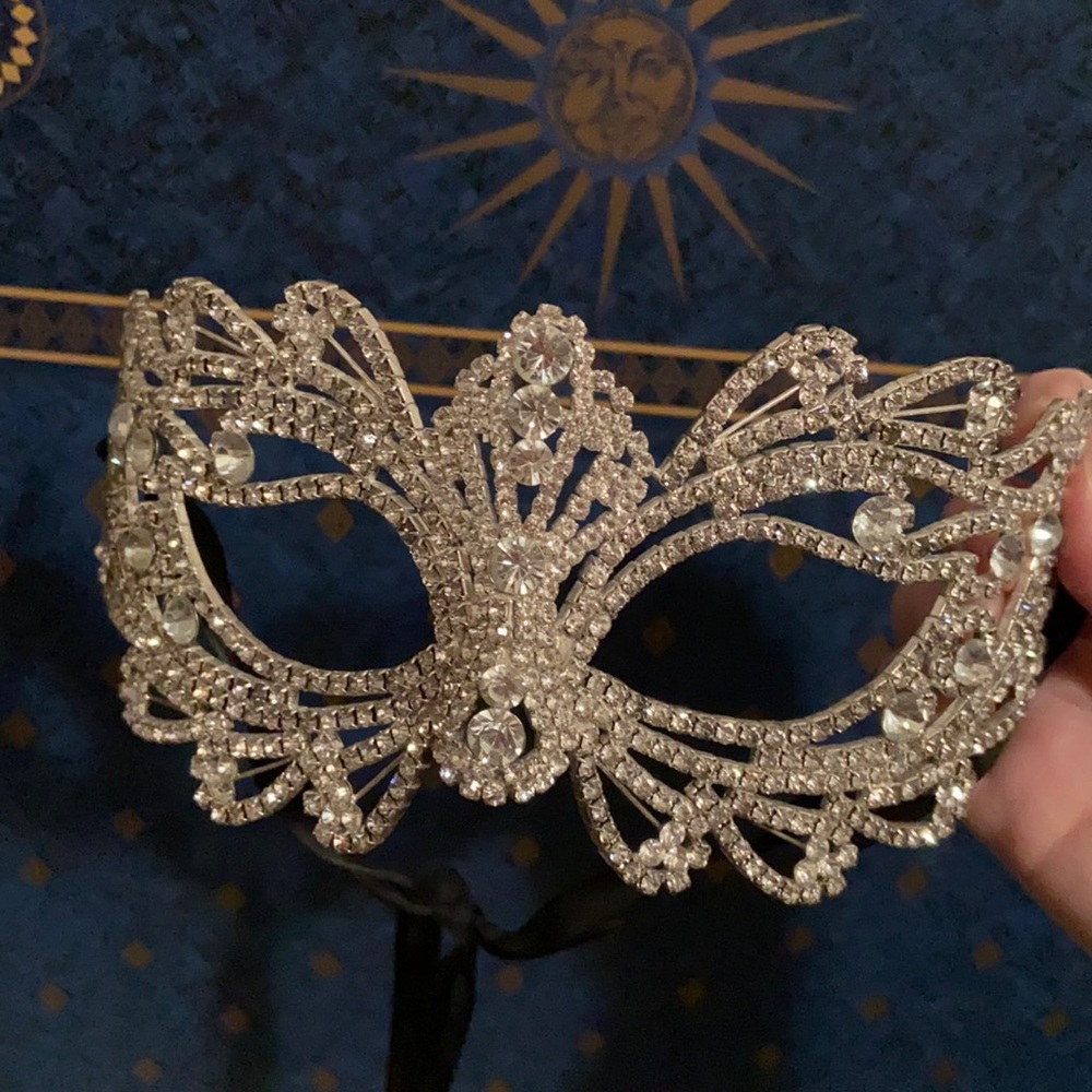 COPY - Charming Charlie Crystal Masquerade Mask